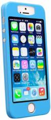 Caseual thinSkin Plastic Cover 0.4mm for iphone 5/5s Light Blue TSIP5S-BLU